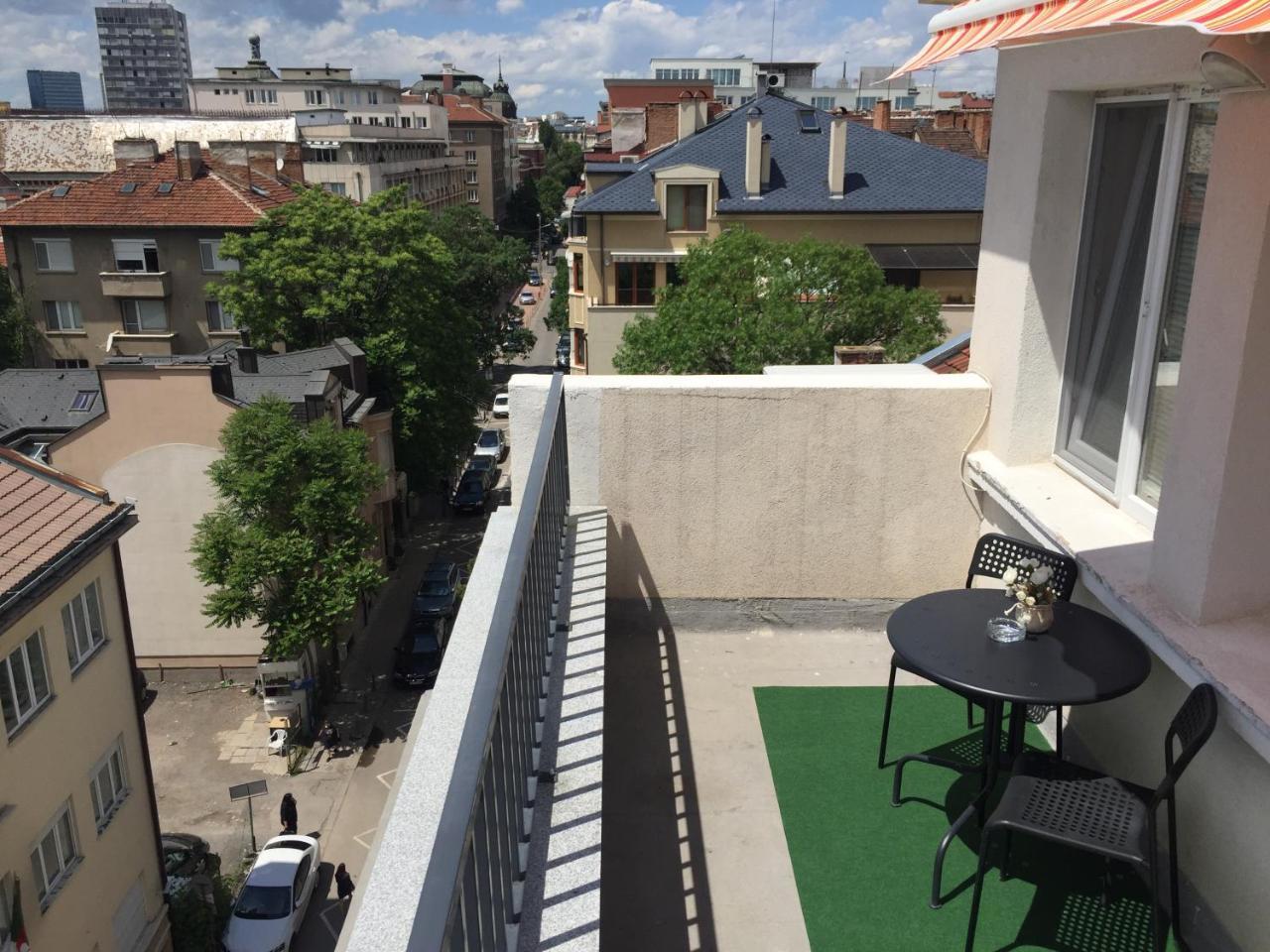 Rooftop Oscar Rooms Sofia Zewnętrze zdjęcie
